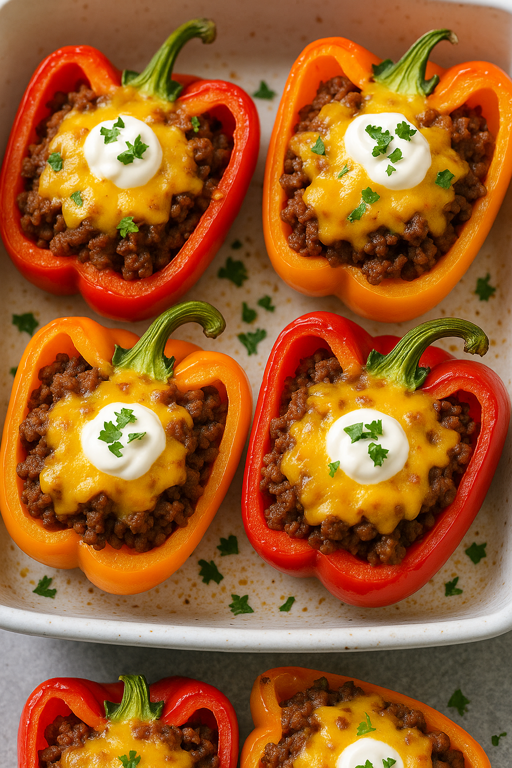 Delicious Keto Taco Stuffed Peppers: A Flavorful Low-Carb Meal